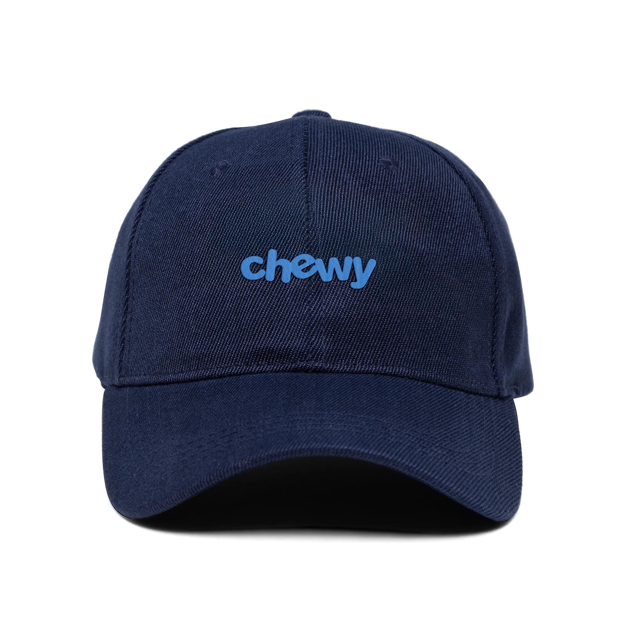 Promo Poly-Cotton 6 Panel Velcro Strap Baseball Cap 17