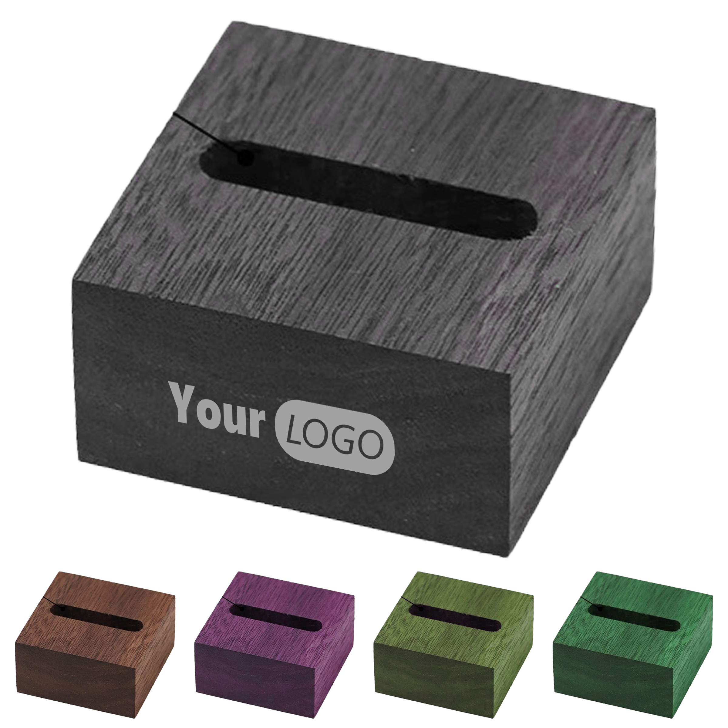 Wood Rustic Ring Display Block For Modern Jewelry Displays 1