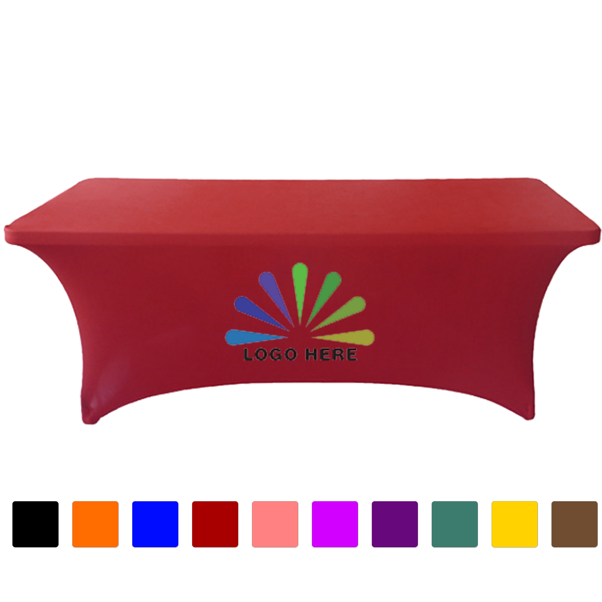 6FT Fitted Stretch Tablecloth 2