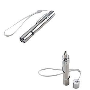 Multifunctional Stainless Steel LED Flashlight With Cartoon Icons 8