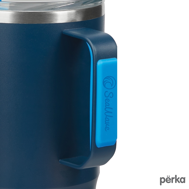 Perka® Portofino 36 oz. Double Wall Recycled Stainless Steel Travel Mug 46