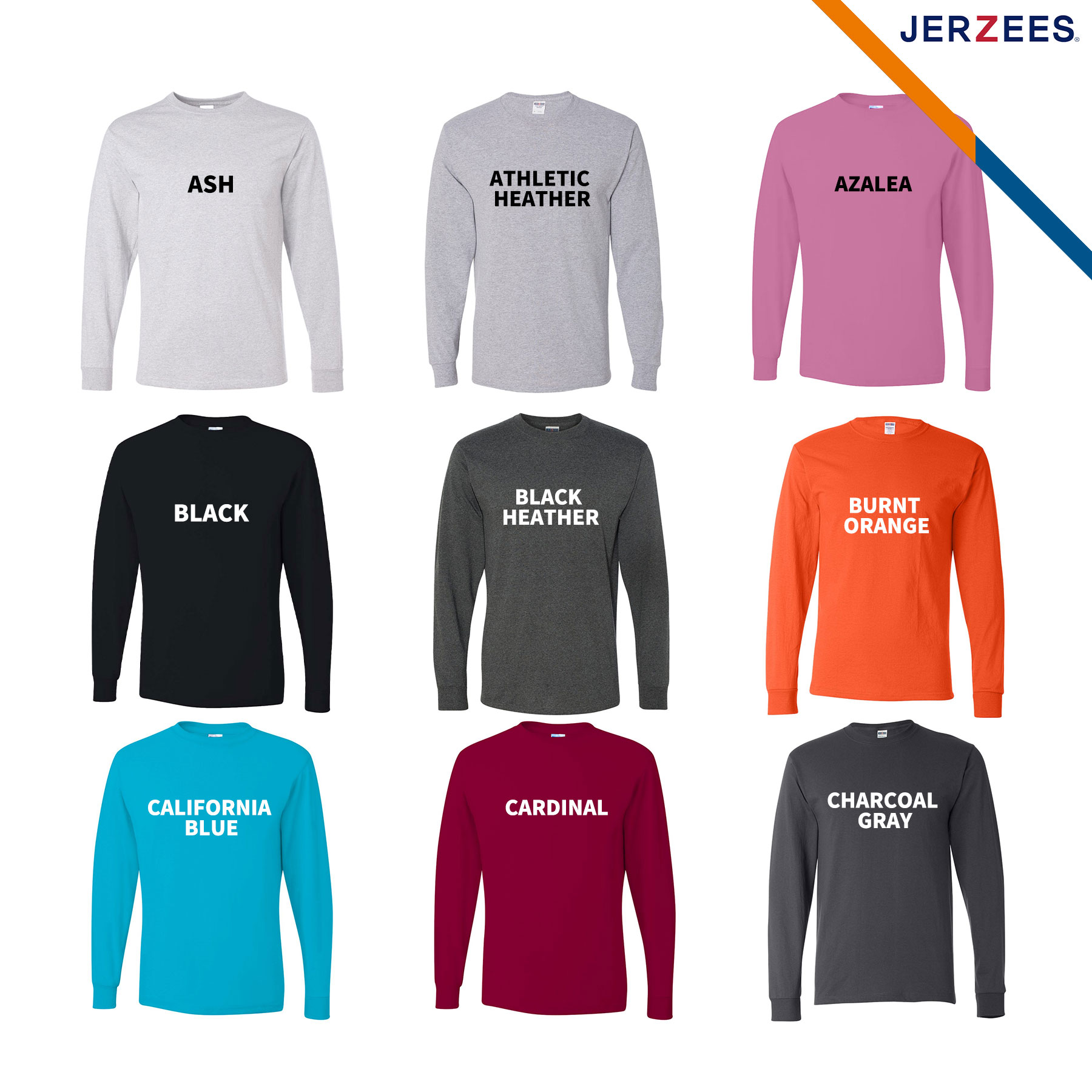 Jerzees® Men's Dri-Power® Long Sleeve T-Shirt 8