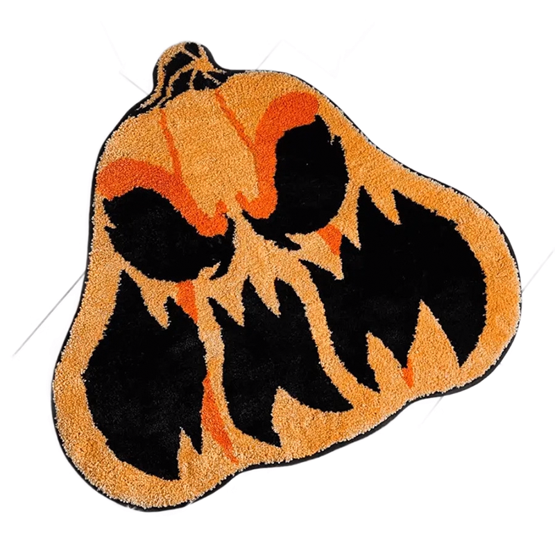 Spider Web Halloween Rug 13