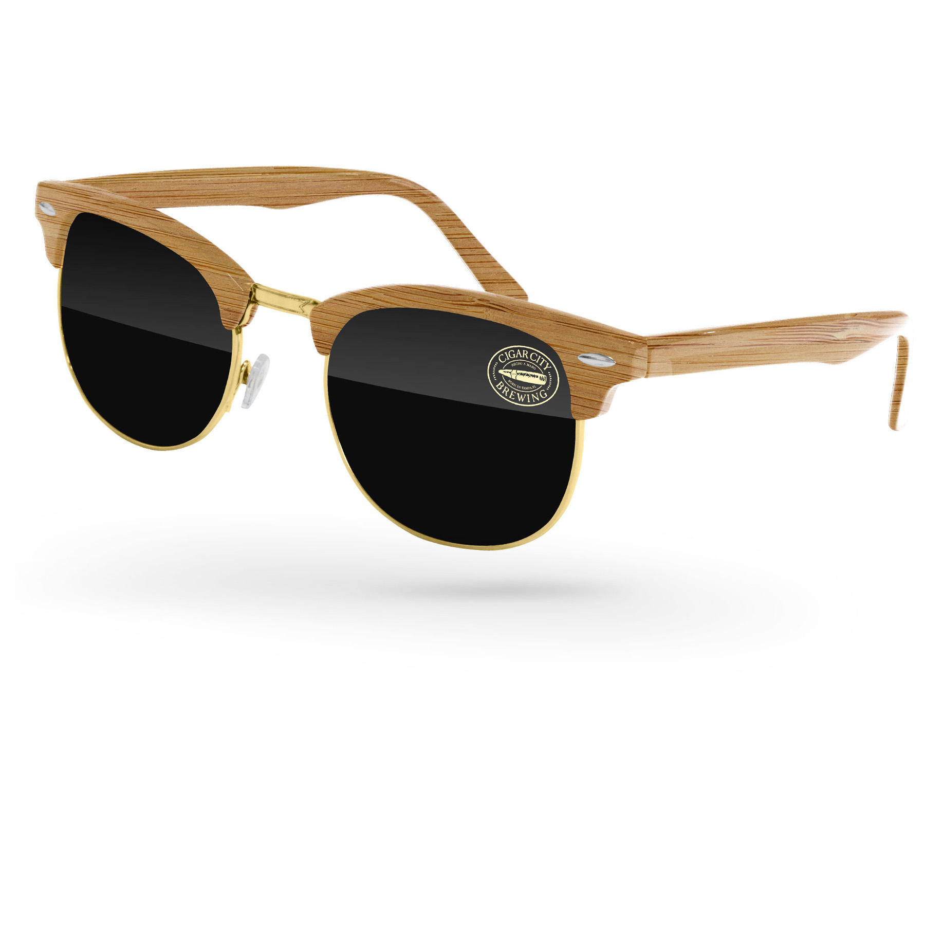 Metal Club Promotional Sunglasses w/ Lens Imprint 7