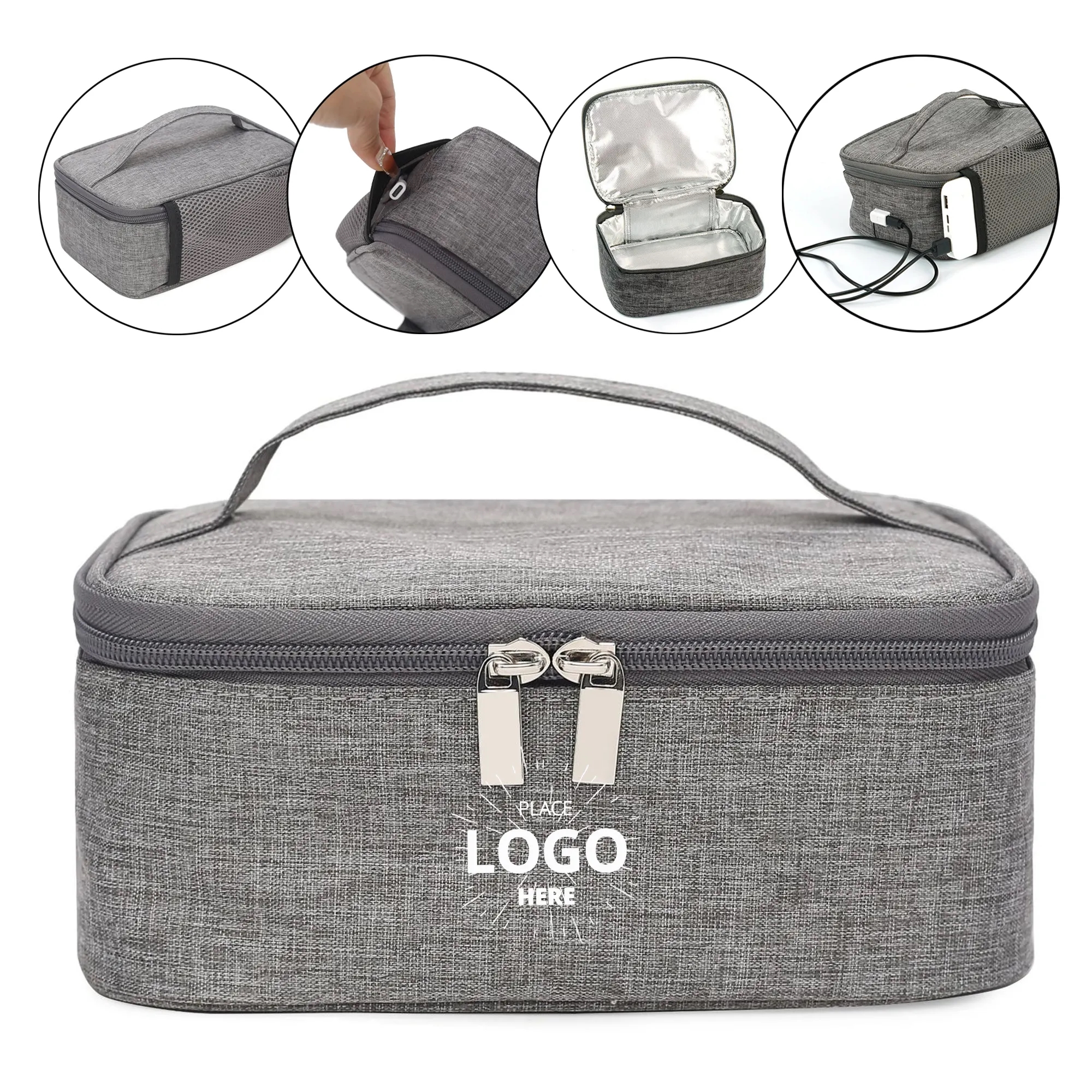 USB Charging Portable Heated Lunch Box 3