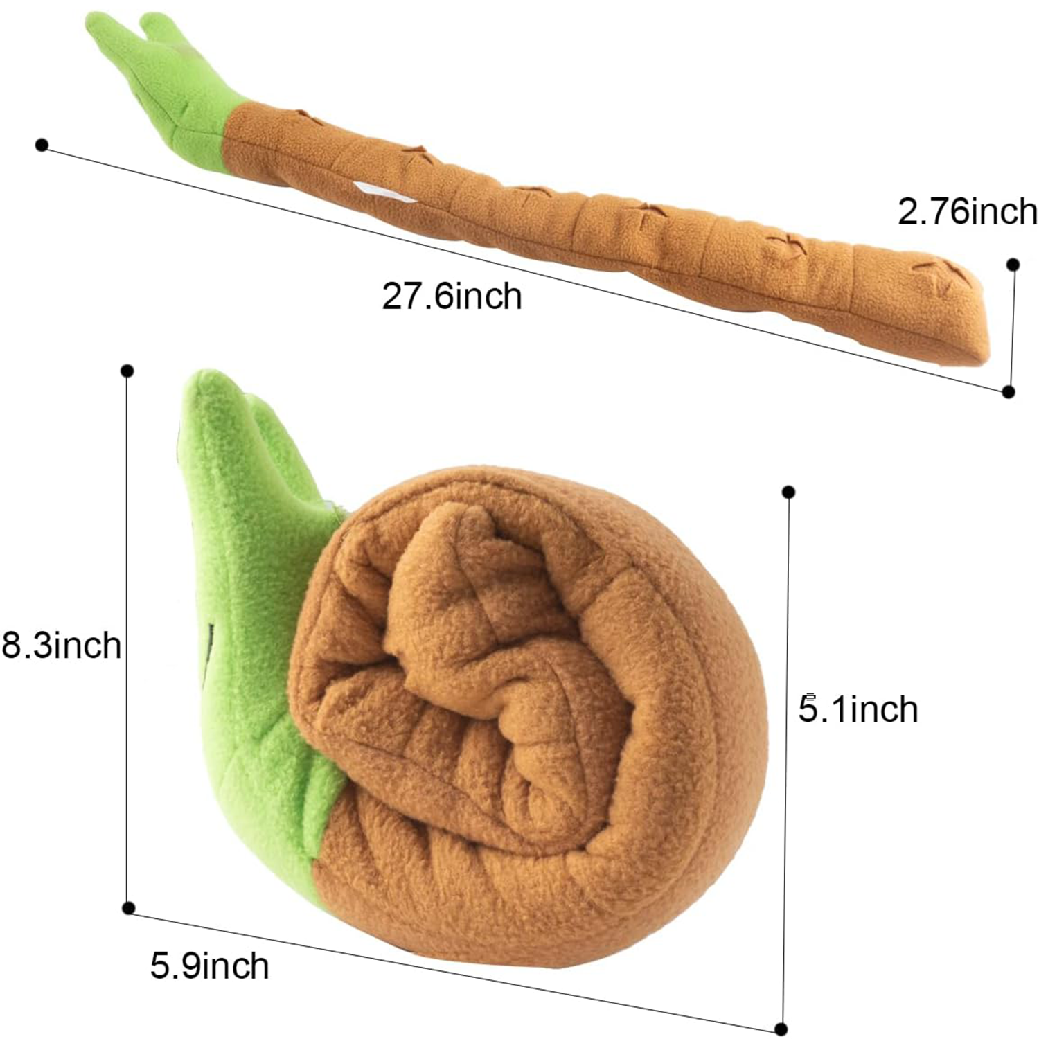 Snail Shaped Objects Smell Plush Toys 4