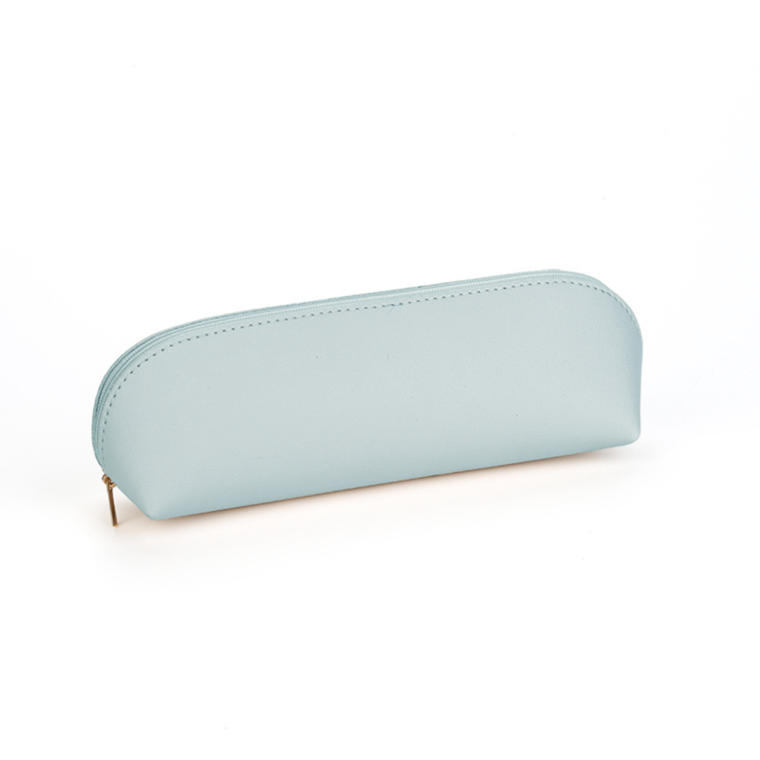 Pu Leather Waterproof Pencil Bag With Zipper 3