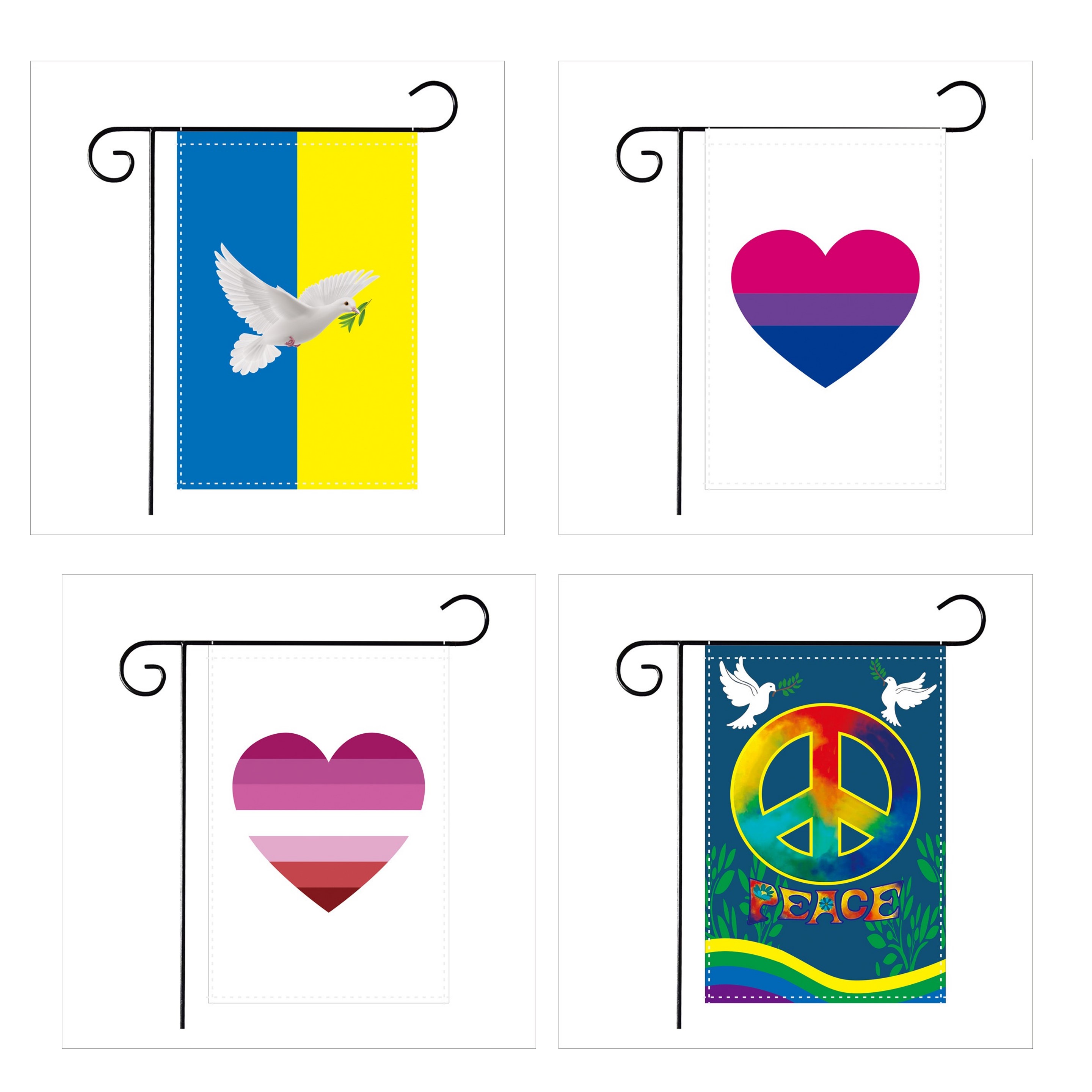 12"x18" Single Side Garden Flag (direct import) 3