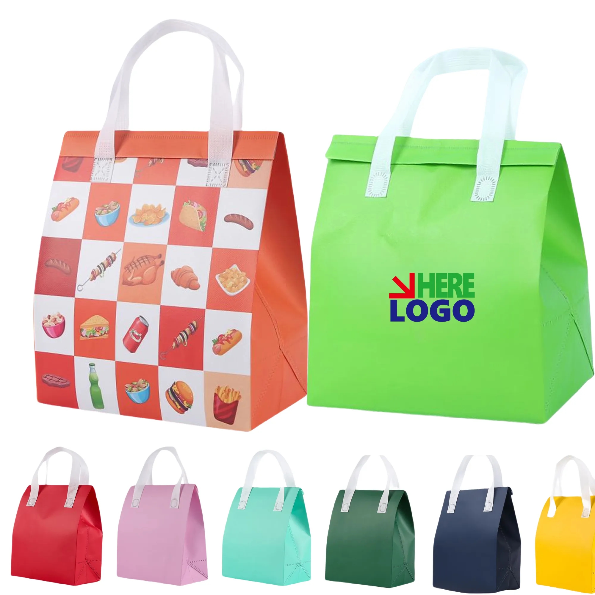 Portable Picnic Insulated Lunch Tote Bag MOQ100