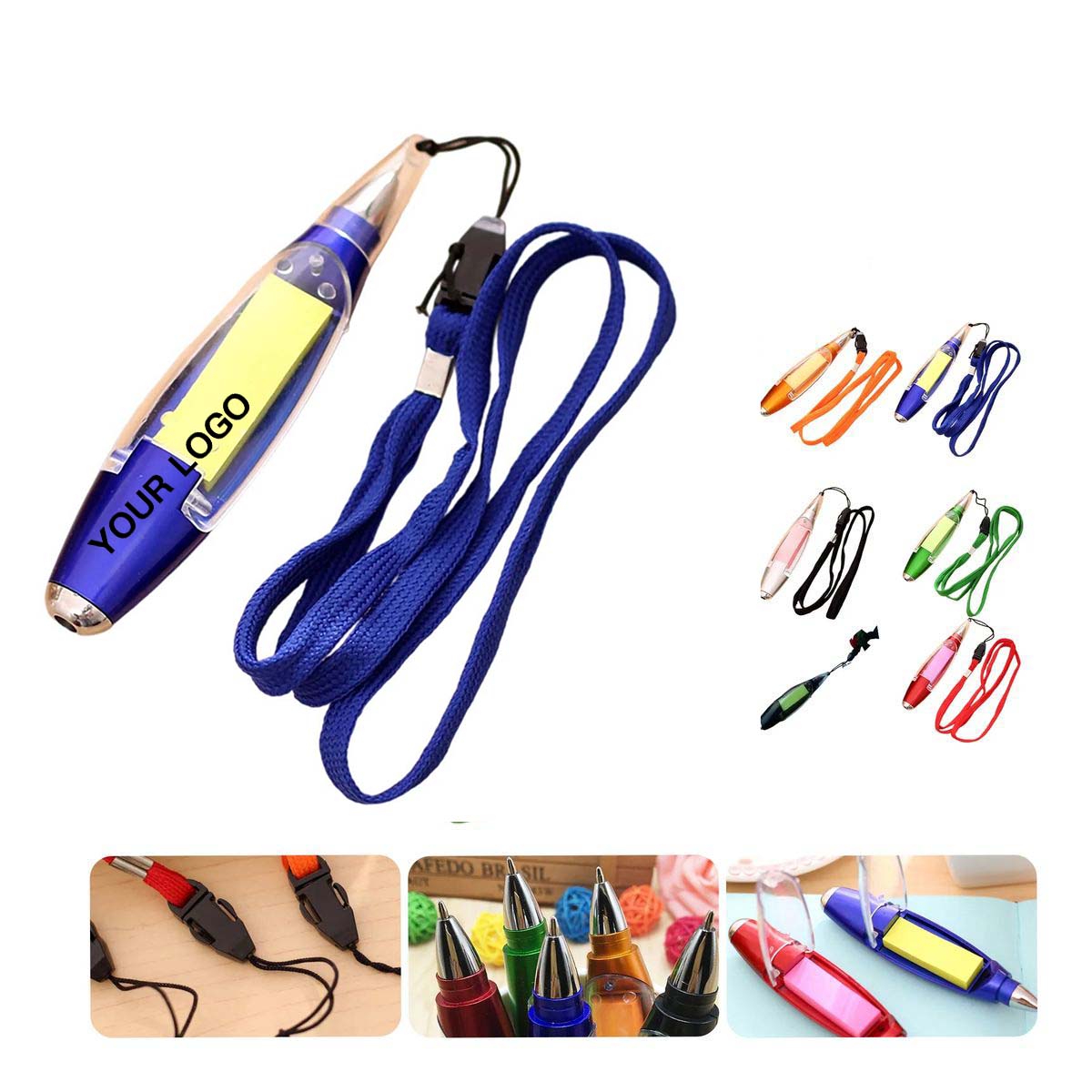 Portable Writing Pen with Built In LED 2