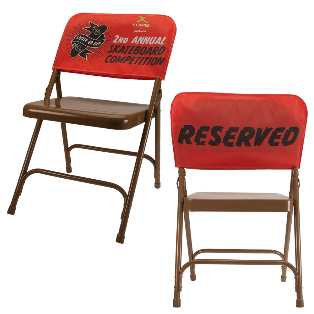 11" x 20" Full Color Chair Back Cover 6