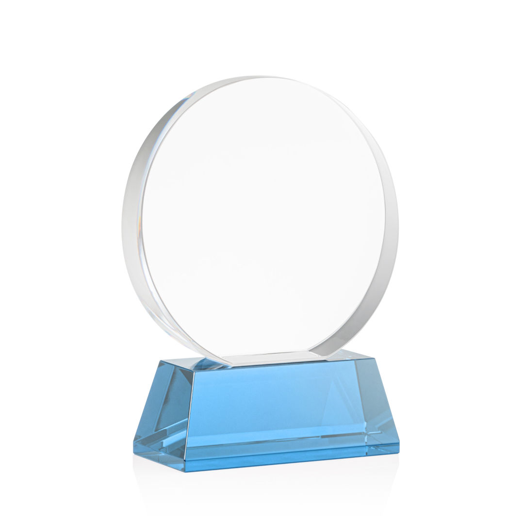 Glenwood Vividprint™ Award on Base - Sky Blue 10