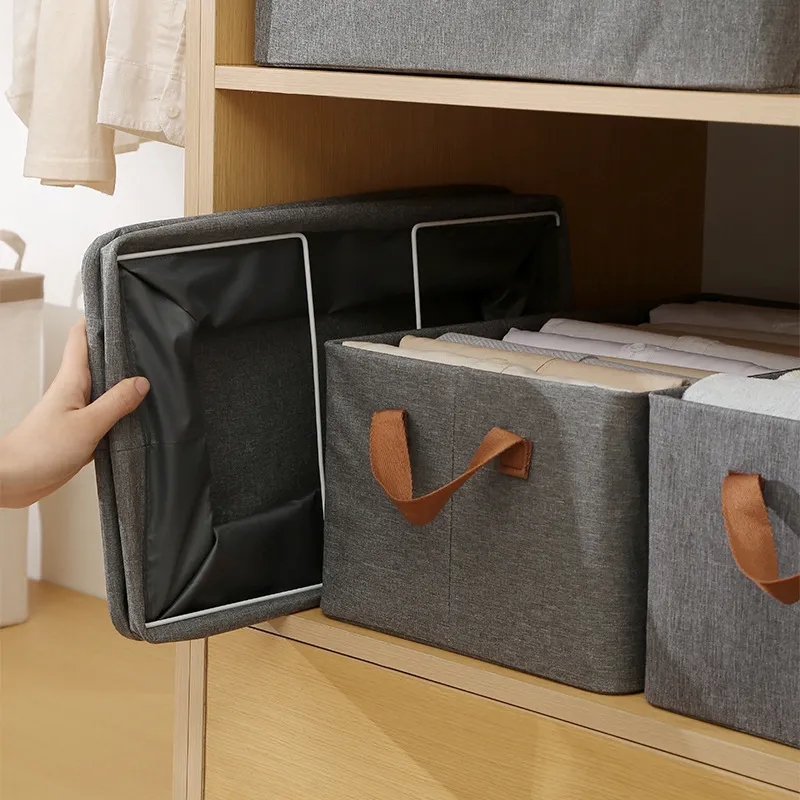 Foldable Storage Bin with Steel Frame 5