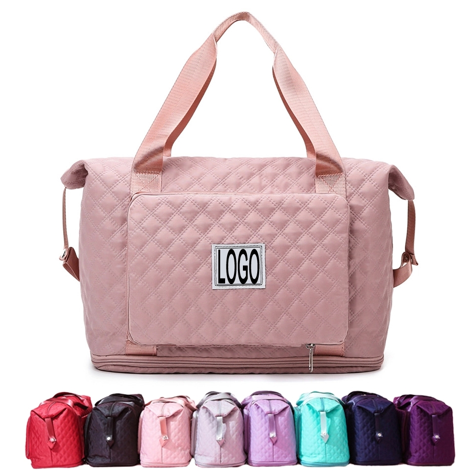 Foldable Travel Sport Tote Handbag Yoga Weekender Duffel Bag 6