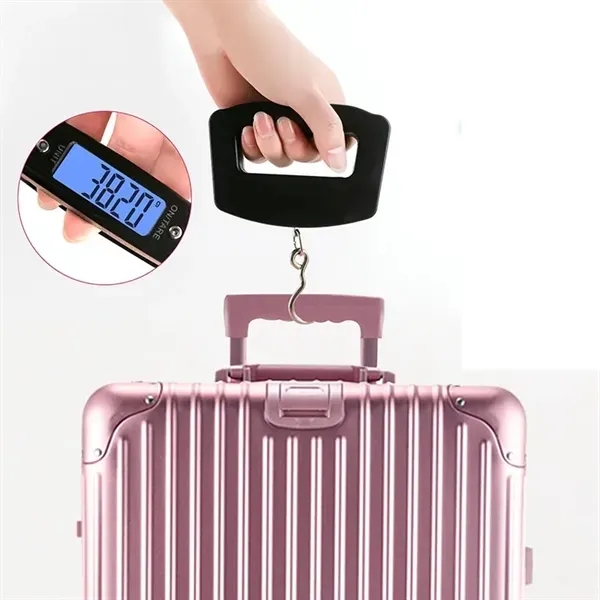 110lb /50kg Portable Digital Scale with Hook 2