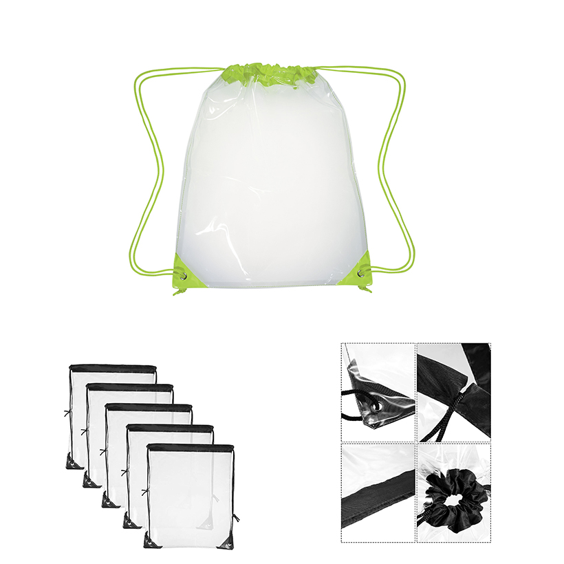 PVC Drawstring Backpack 1