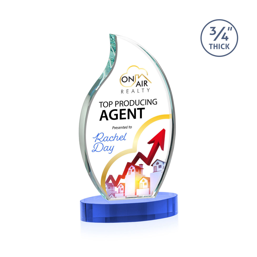 Croydon VividPrint™ Award on Alberton Base - Sky Blue 12
