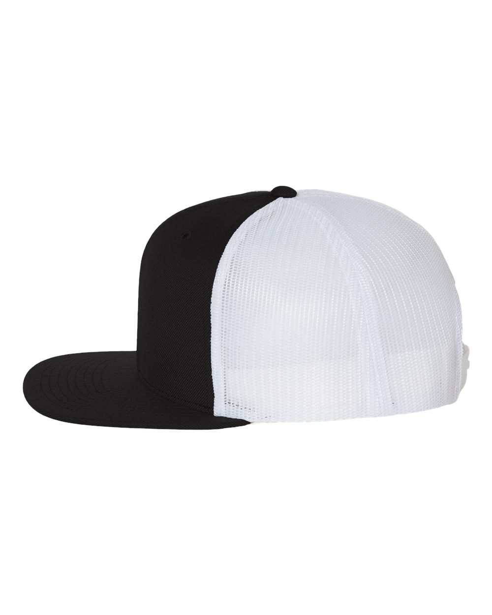 Wool Blend Flat Bill Trucker Cap - 511 25