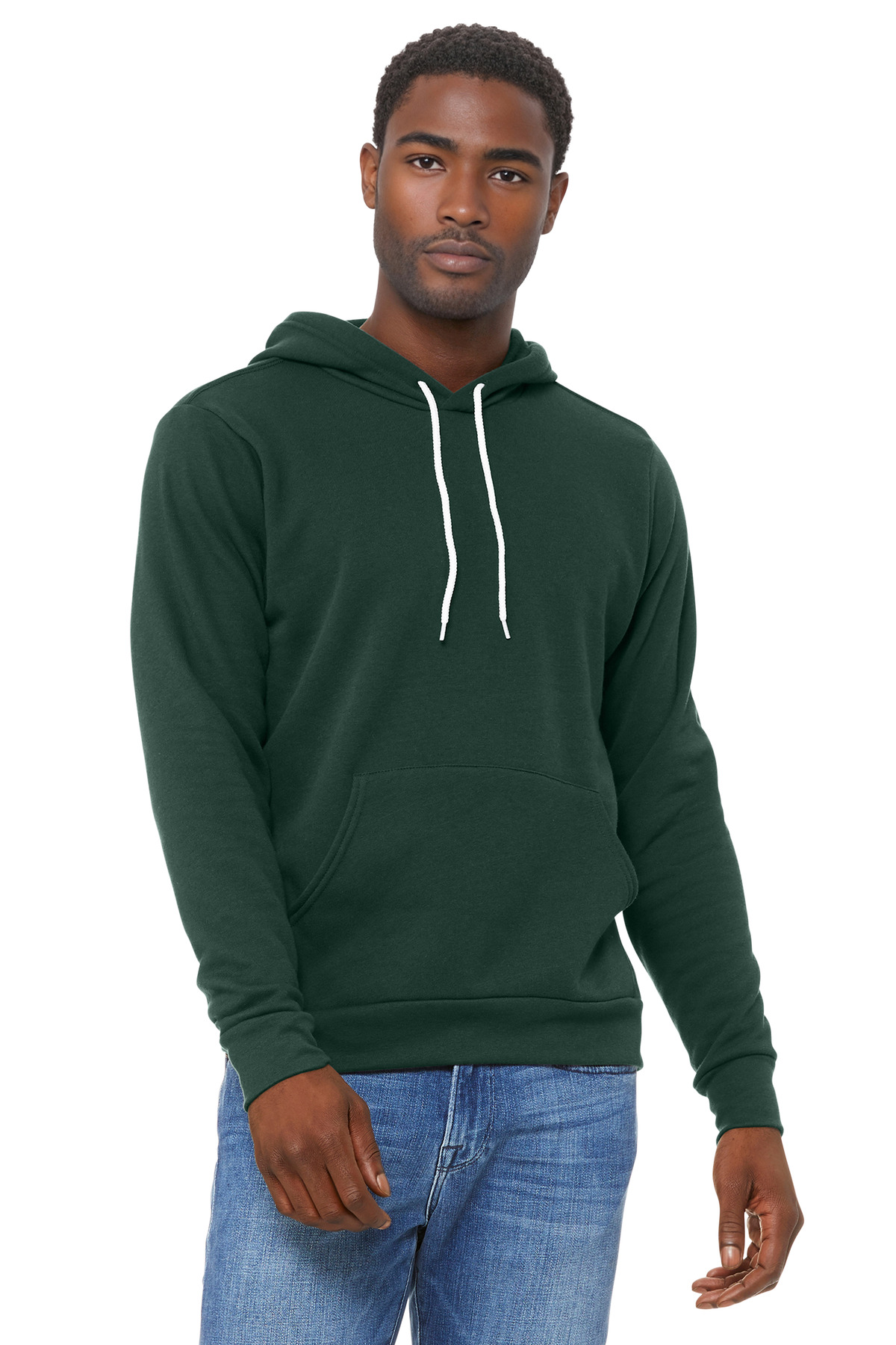 BELLA+CANVAS Unisex Sponge Fleece Pullover Hoodie. BC3719 163