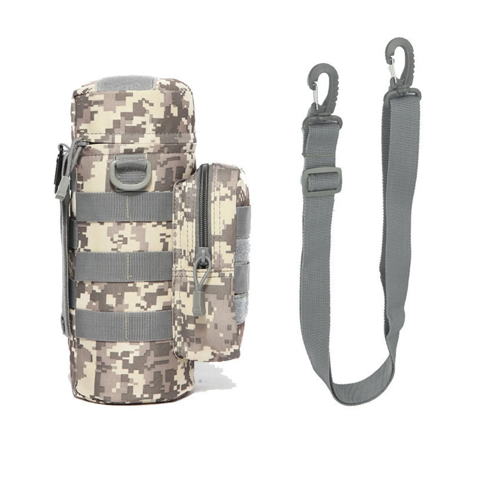 Tactical Outdoor Water Bottle Bag With Shoulder Strap 1