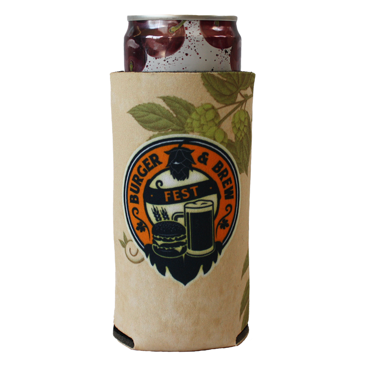 Sublimated Slim Can Cooler 13