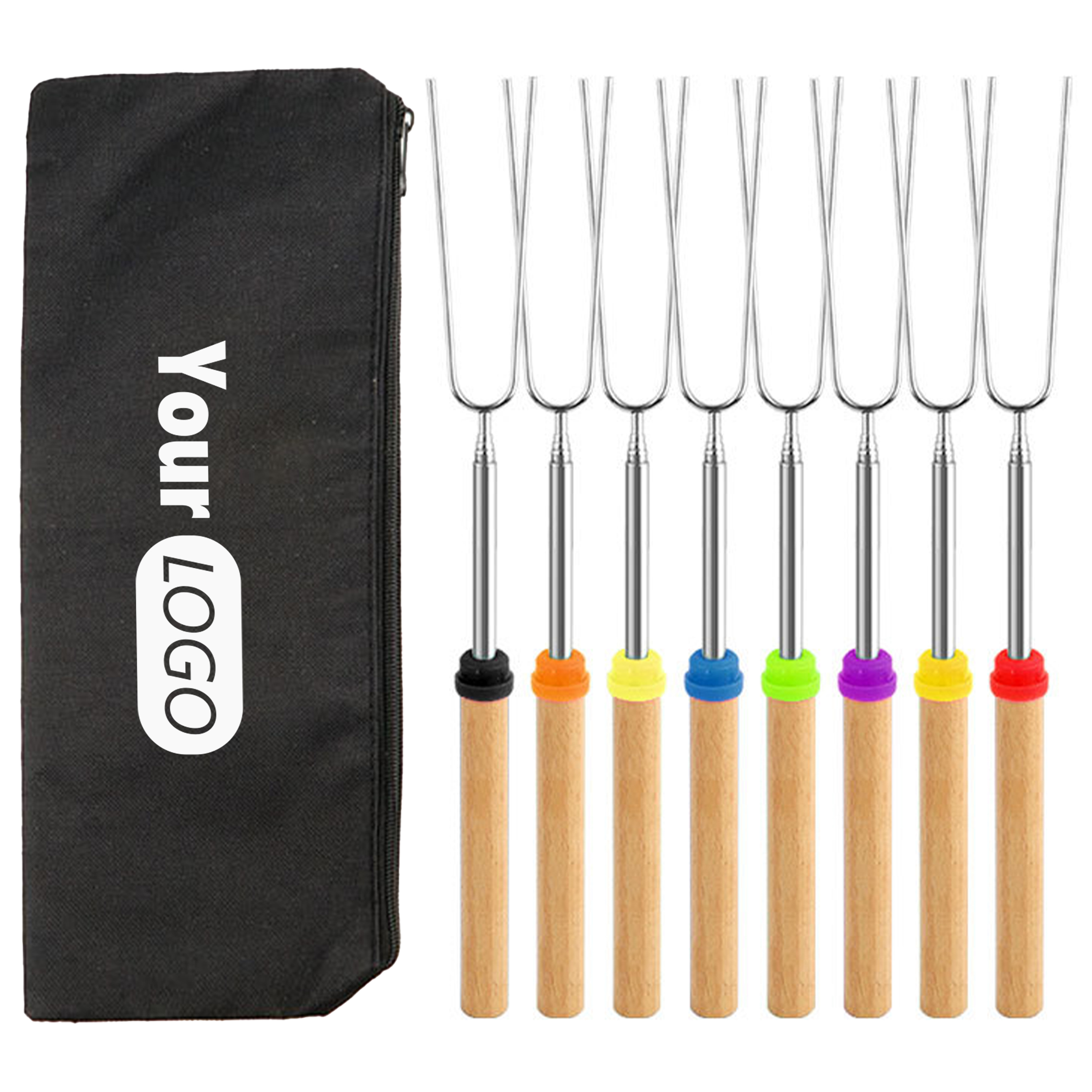 Stainless Steel Barbecue Fork Set 2