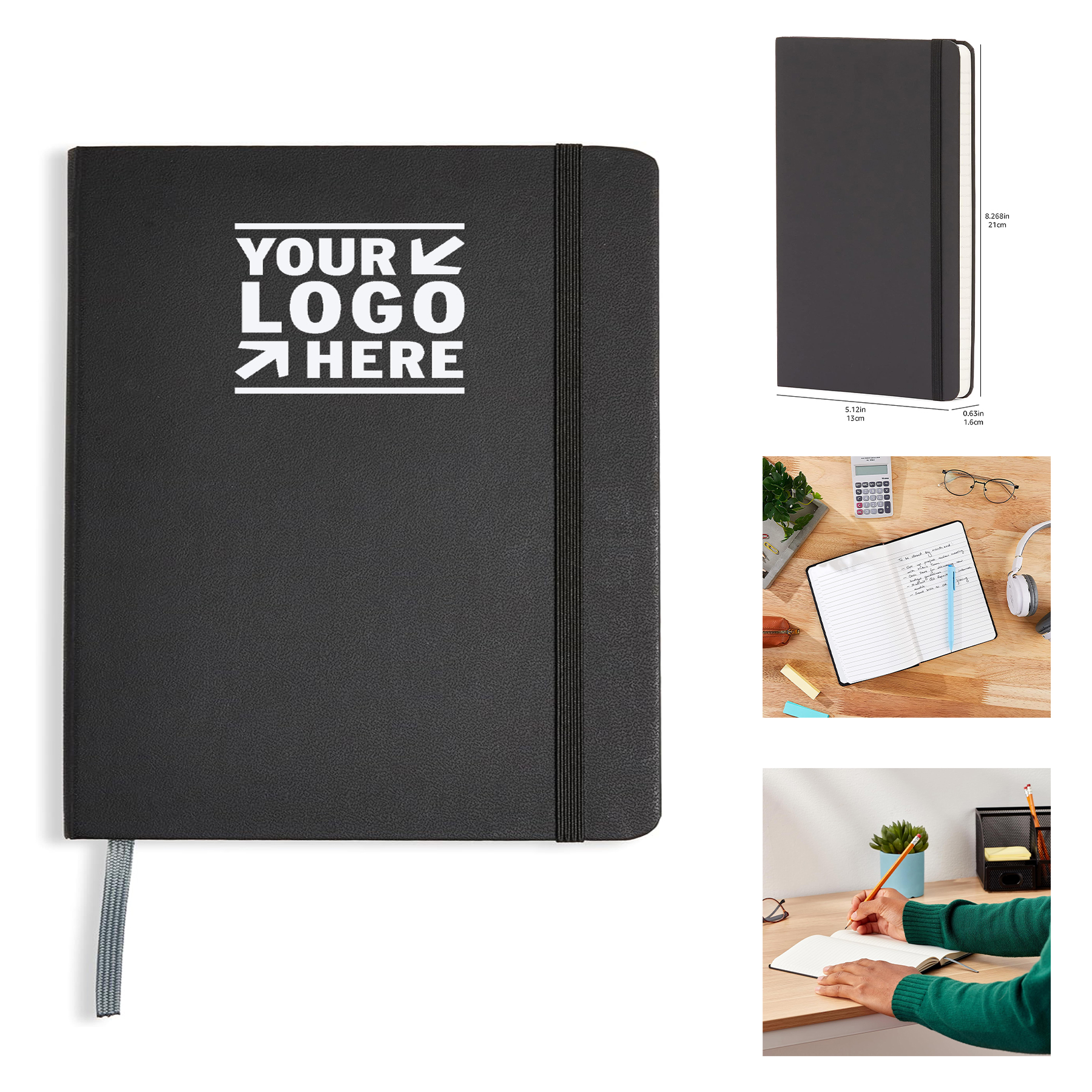 5" x 8.25" 60 Sheets Classic Notebook 1