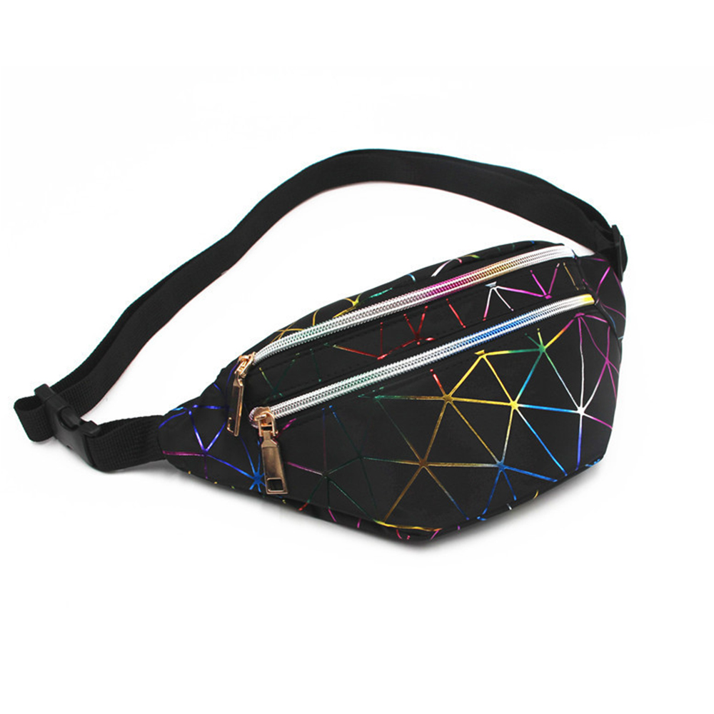 Diamond dazzling laser PU fanny packwaist bag chest bag 5
