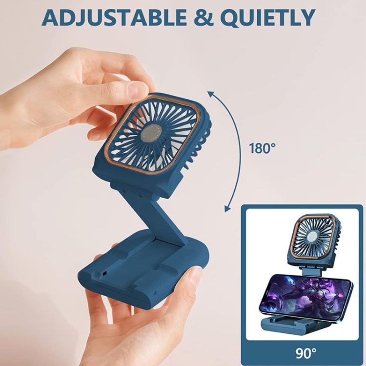 Mini Portable Handheld Necklace Fan 3