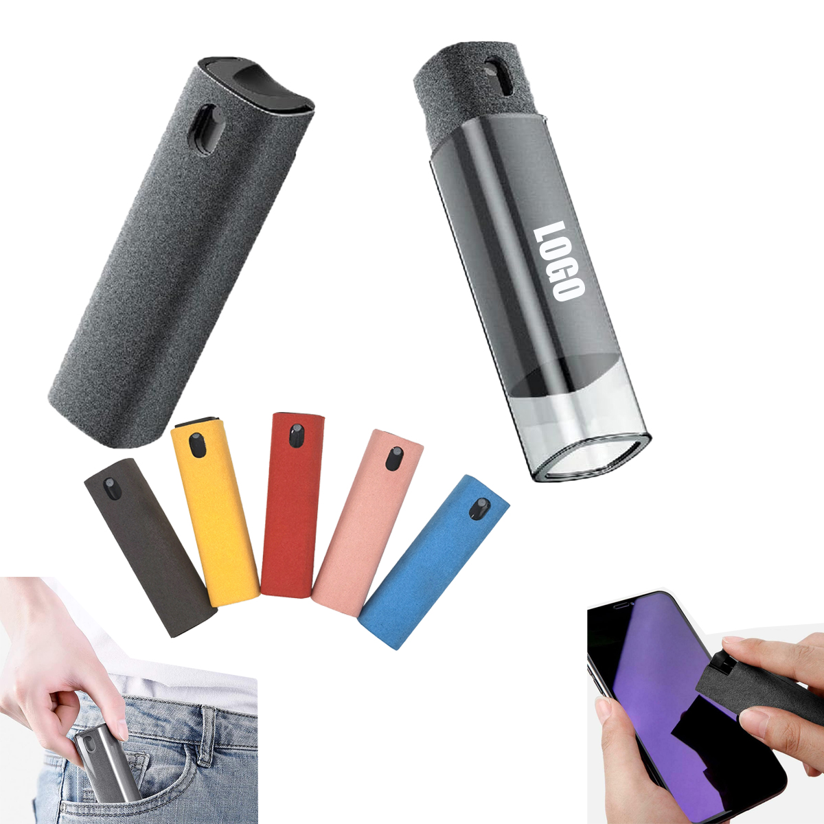 Reusable Fingerprint-Proof Spray Bottle 2