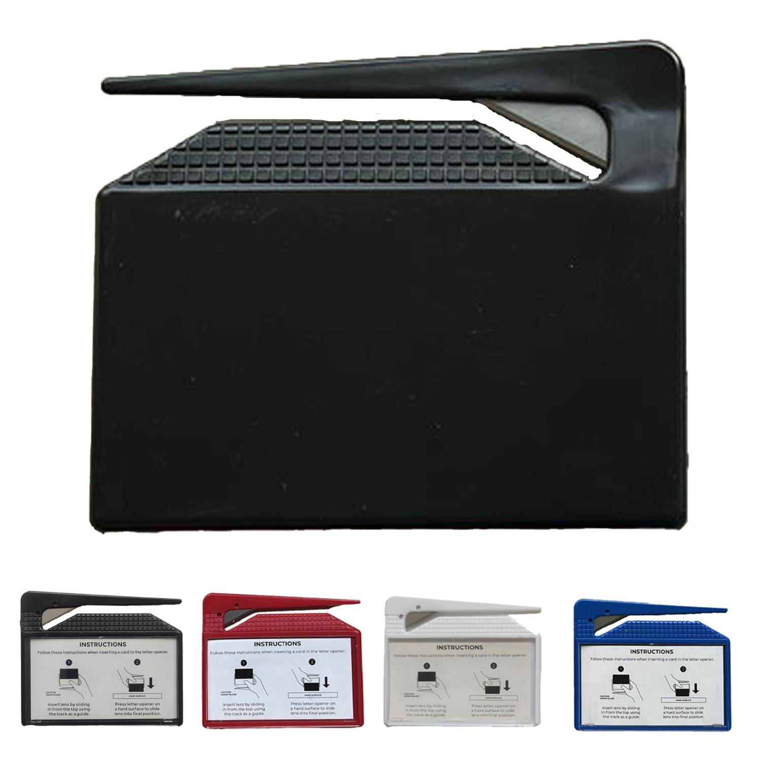 2-in-1 Plastic Card Case Letter Opener 6