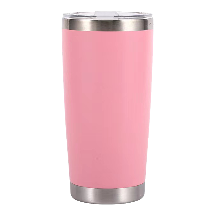 MaxImprint 20oz Stainless Steel Car Cup Tumbler with Lid Full Wrap Full Color Imprint Included 12