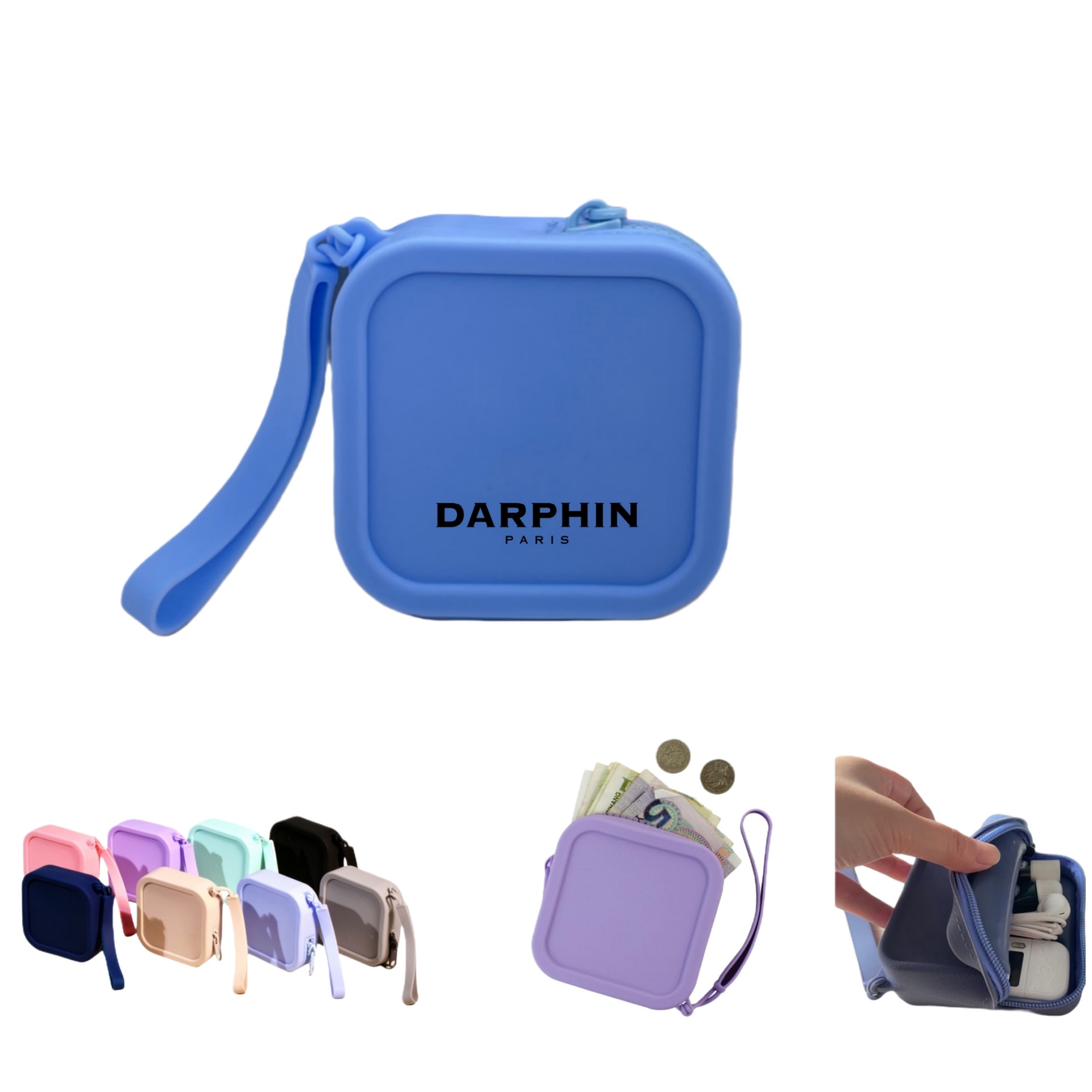 Silicone Square Coin Purse 1