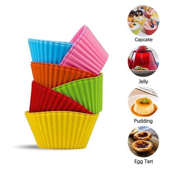 Round Silicone Muffin Cup 3