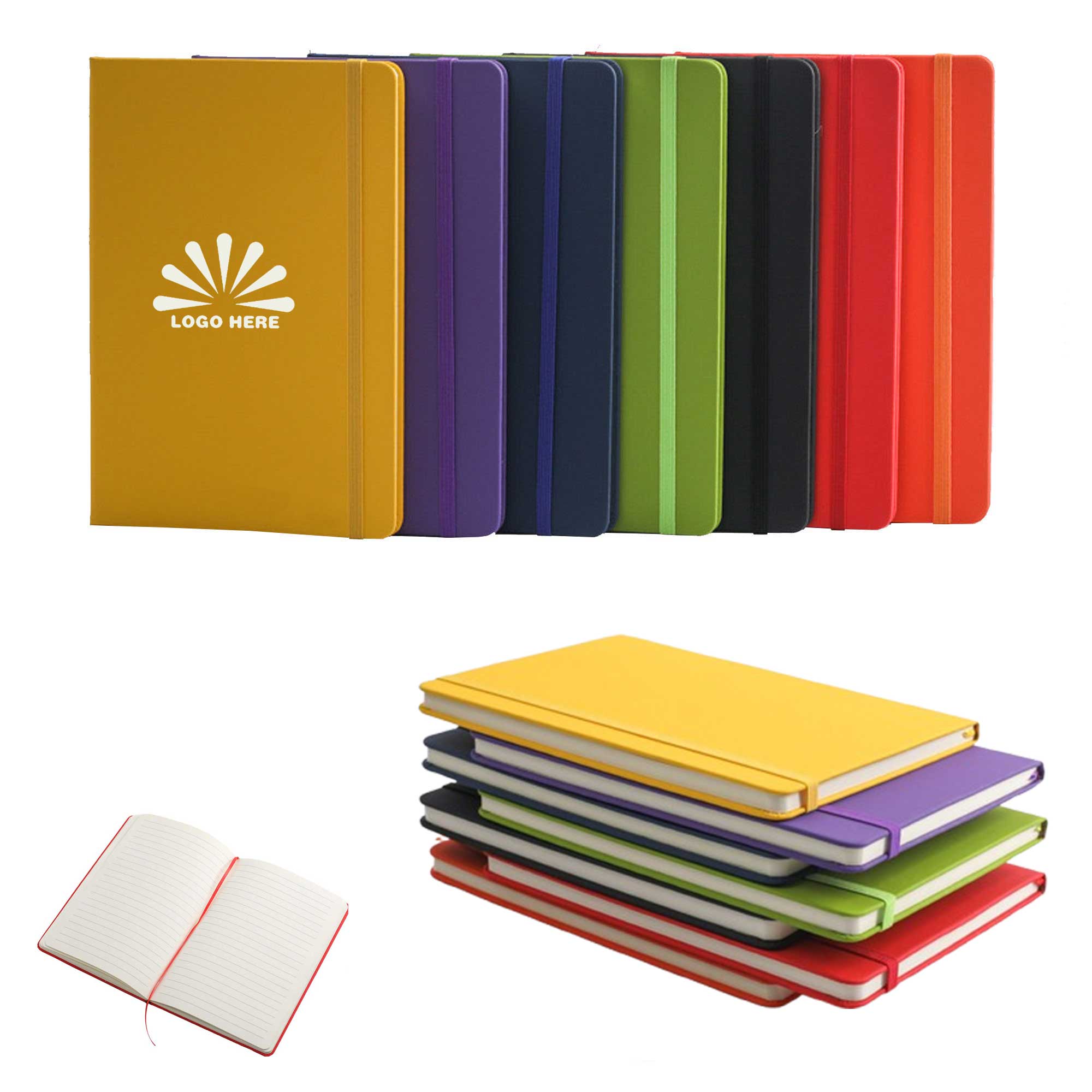 A5 Hardcover Leather Journaling Notebook 2