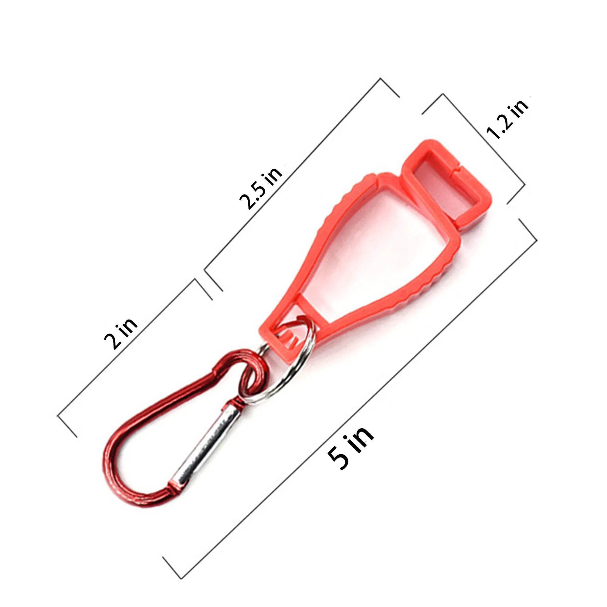 Labor Protection Glove Clip With Carabiner 6