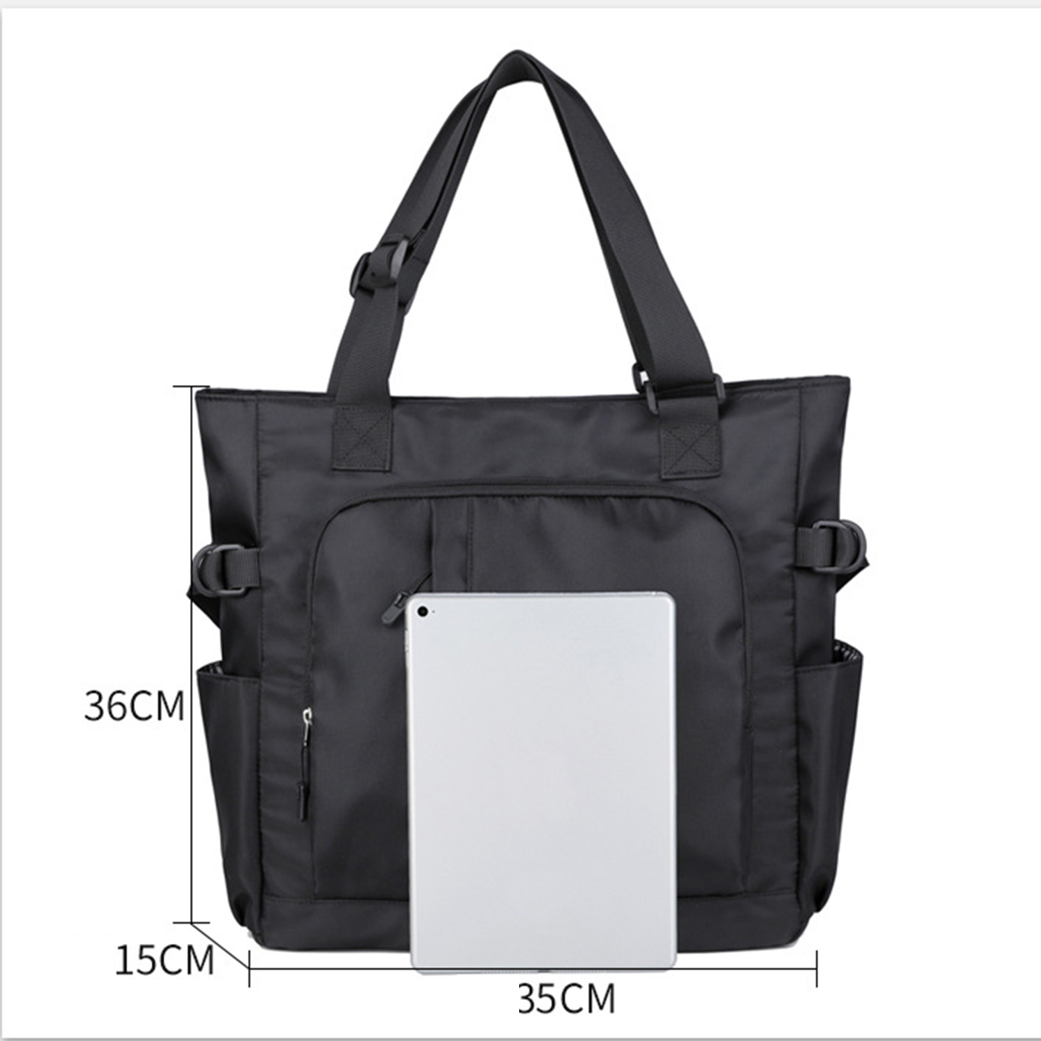 Multi Pocket Shopper Shoulder Bag 3