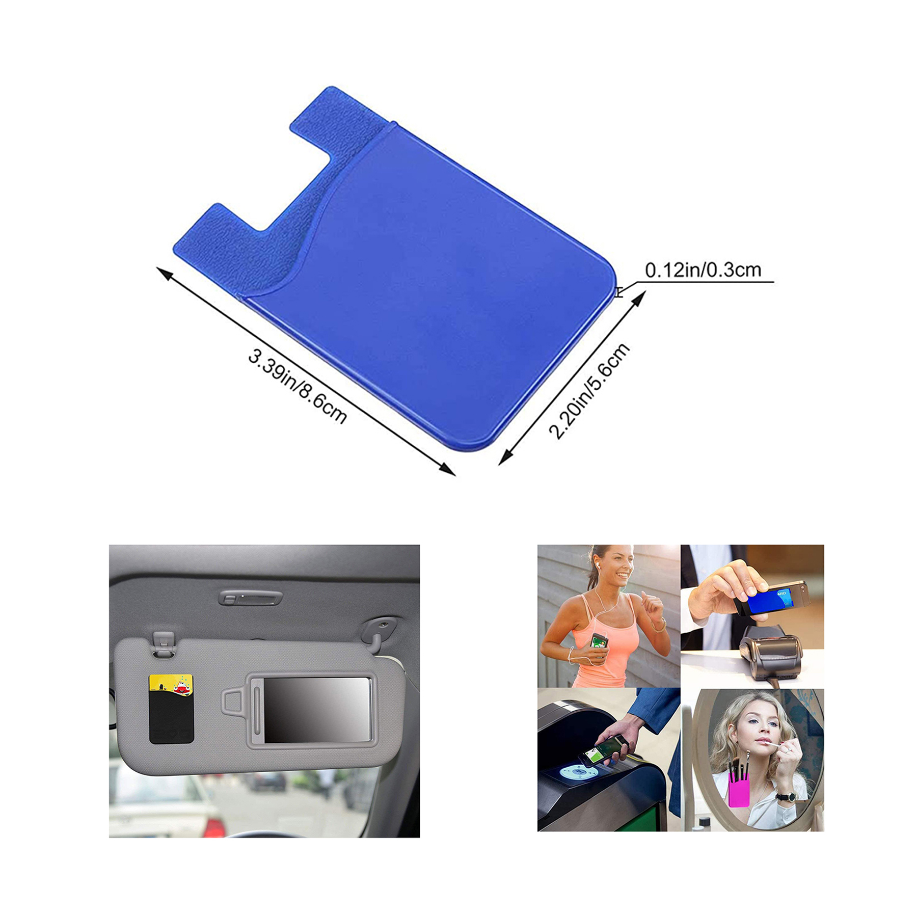 SiliconeAdhesive Wallet 1
