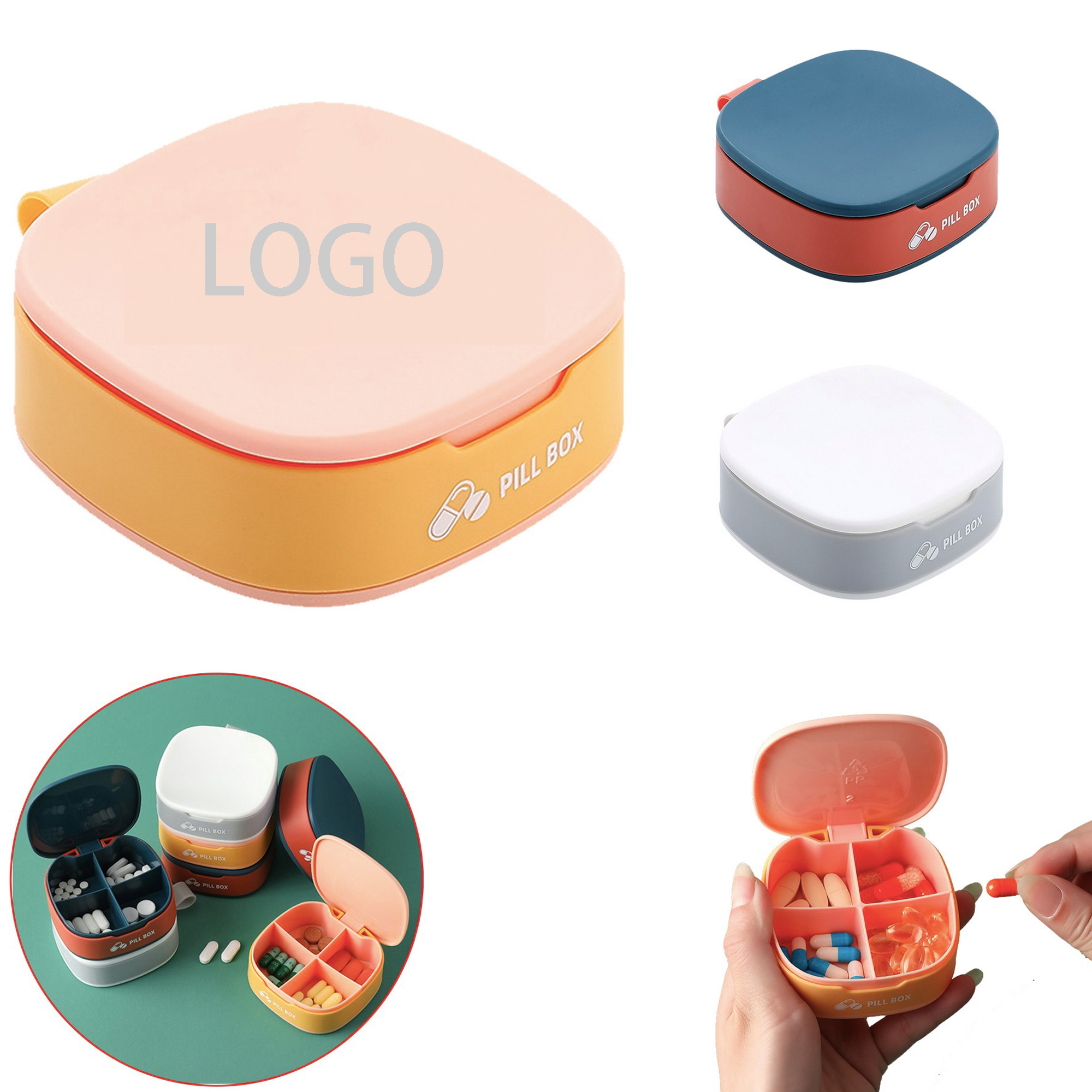 Travel Pill Box