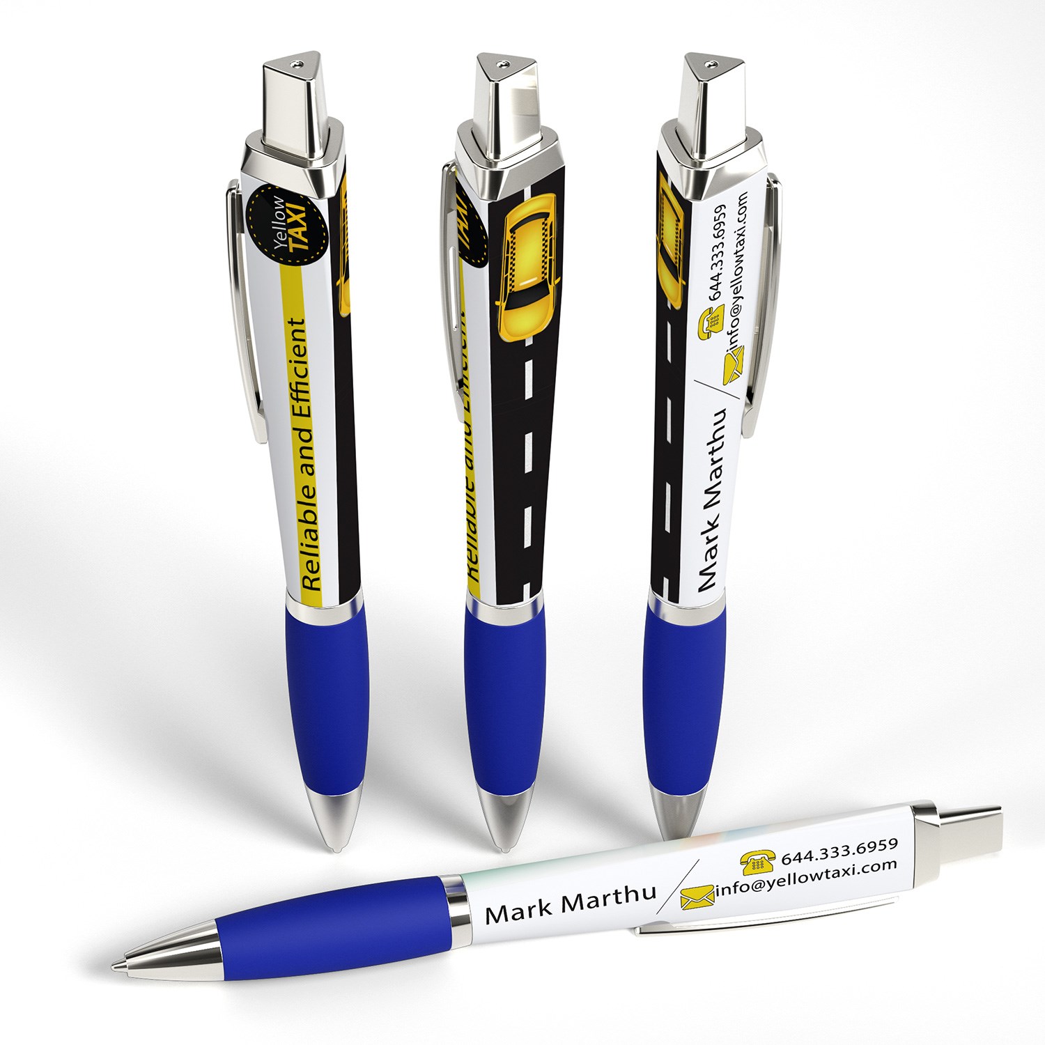 Retractable Performance Pen™ with Clip 9
