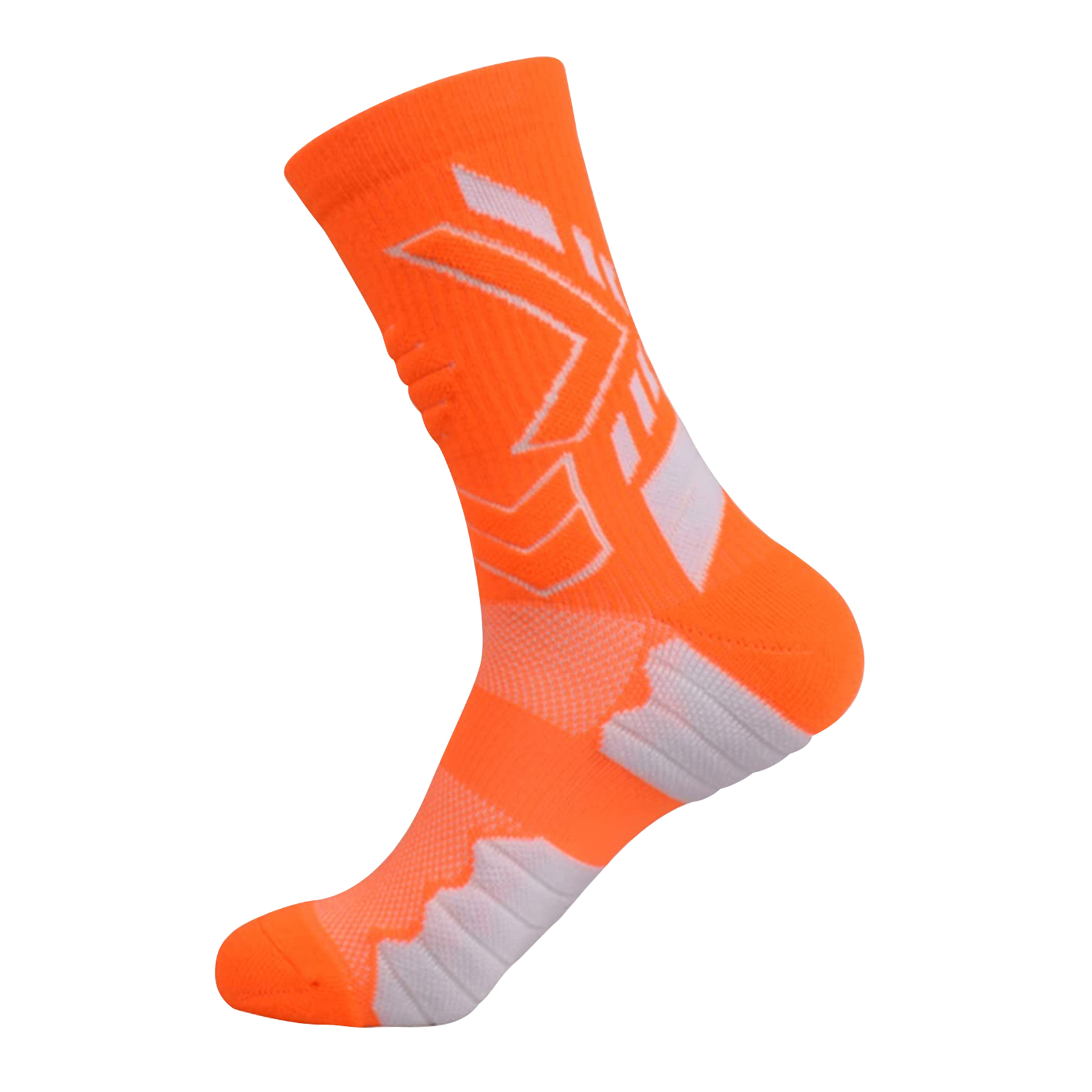 Full-Color Jacquard Mid-Calf Sports Socks 7