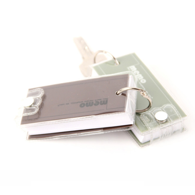 Memo with Keychain and Buckle 3