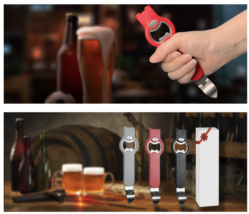 3-in-1 Magnetic Soda Can & Can & Beer Bottle Opener 2