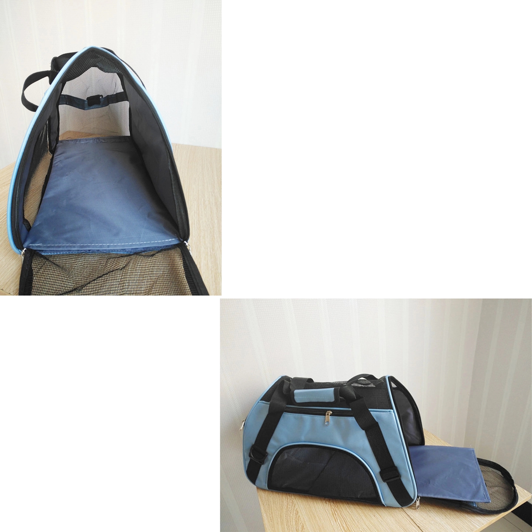 Cat Dog Pet Carrier for Small Medium Puppies of 15 Lbs 3