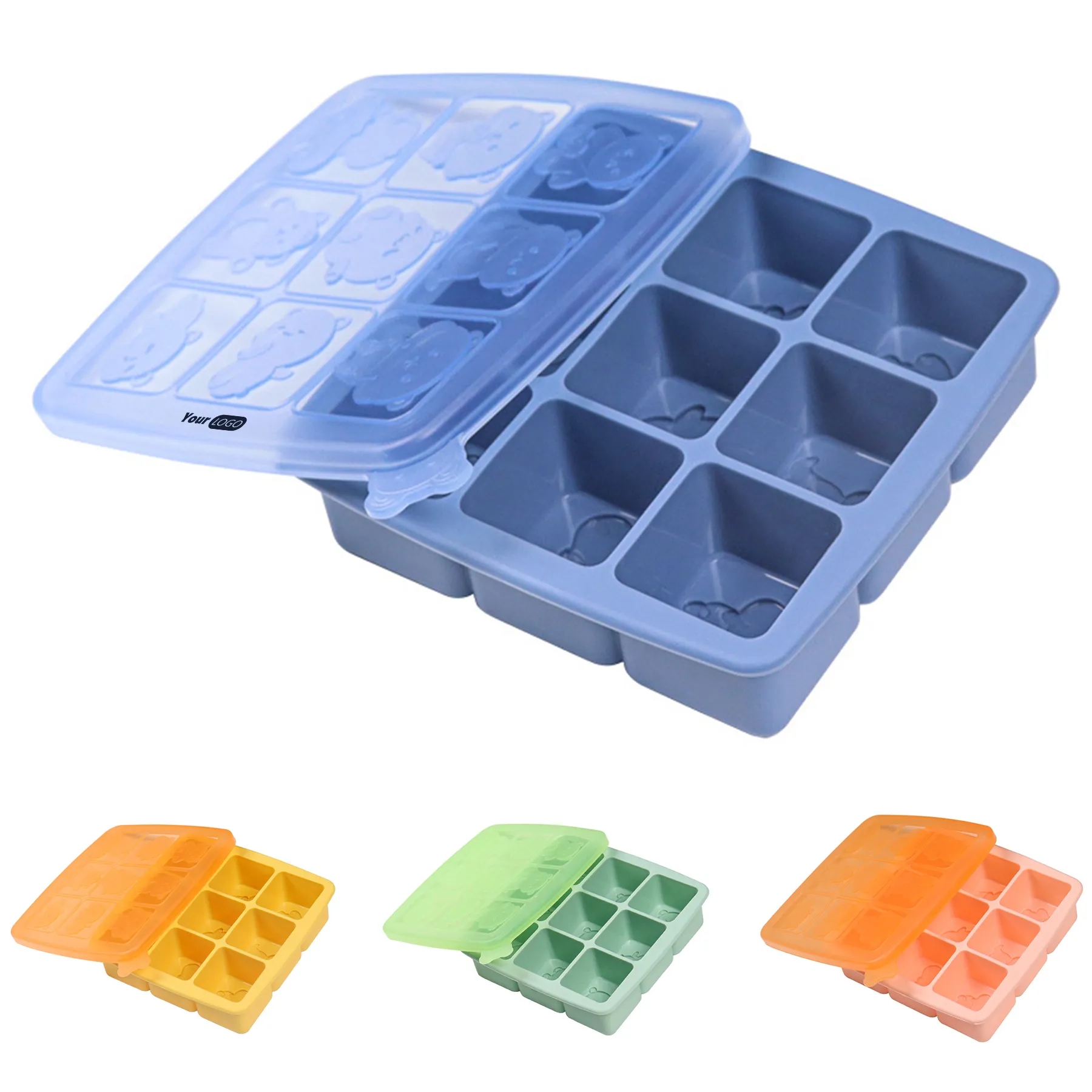 Silicone Ice Cube Tray 5