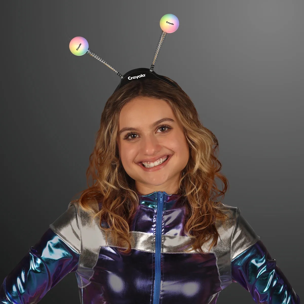 Light Up Bug Antenna Blinky Boppers Headband 2