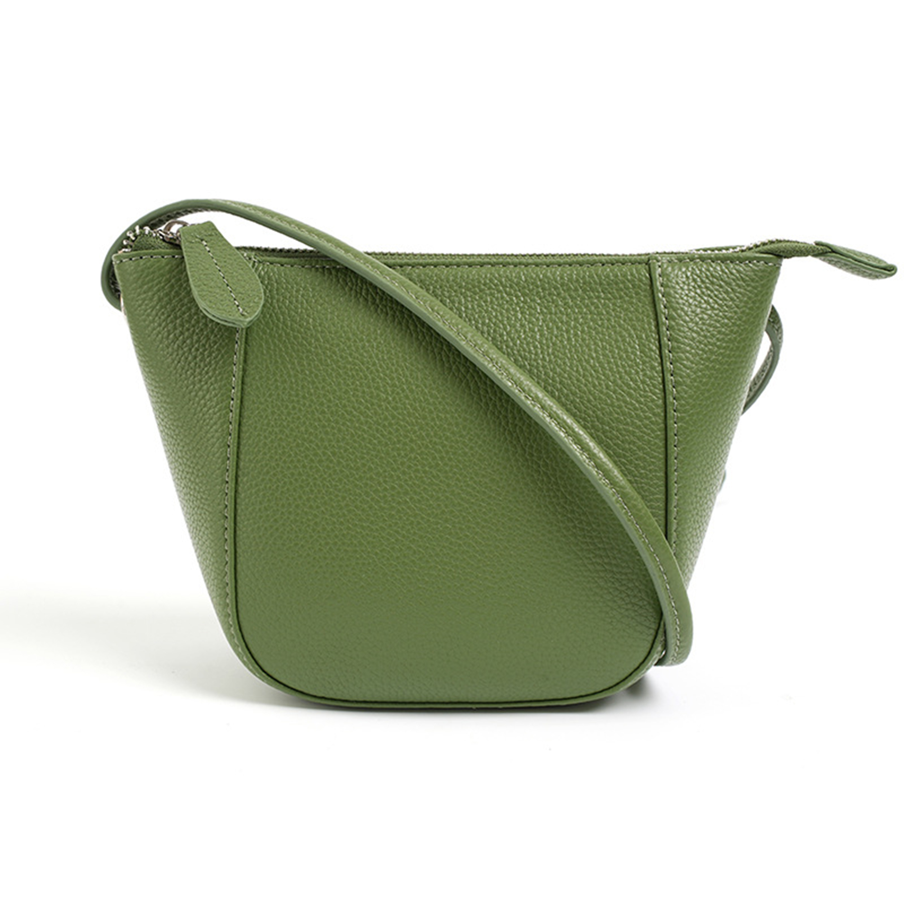 Genuine Leather Small square bag for cross-body phone 2
