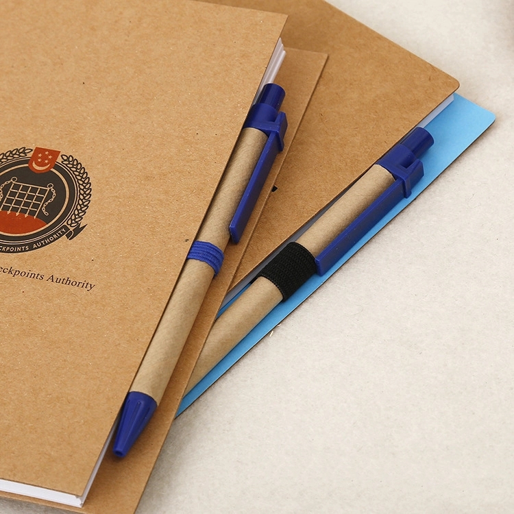A5 Recycled Notebook And Ball Pen 3