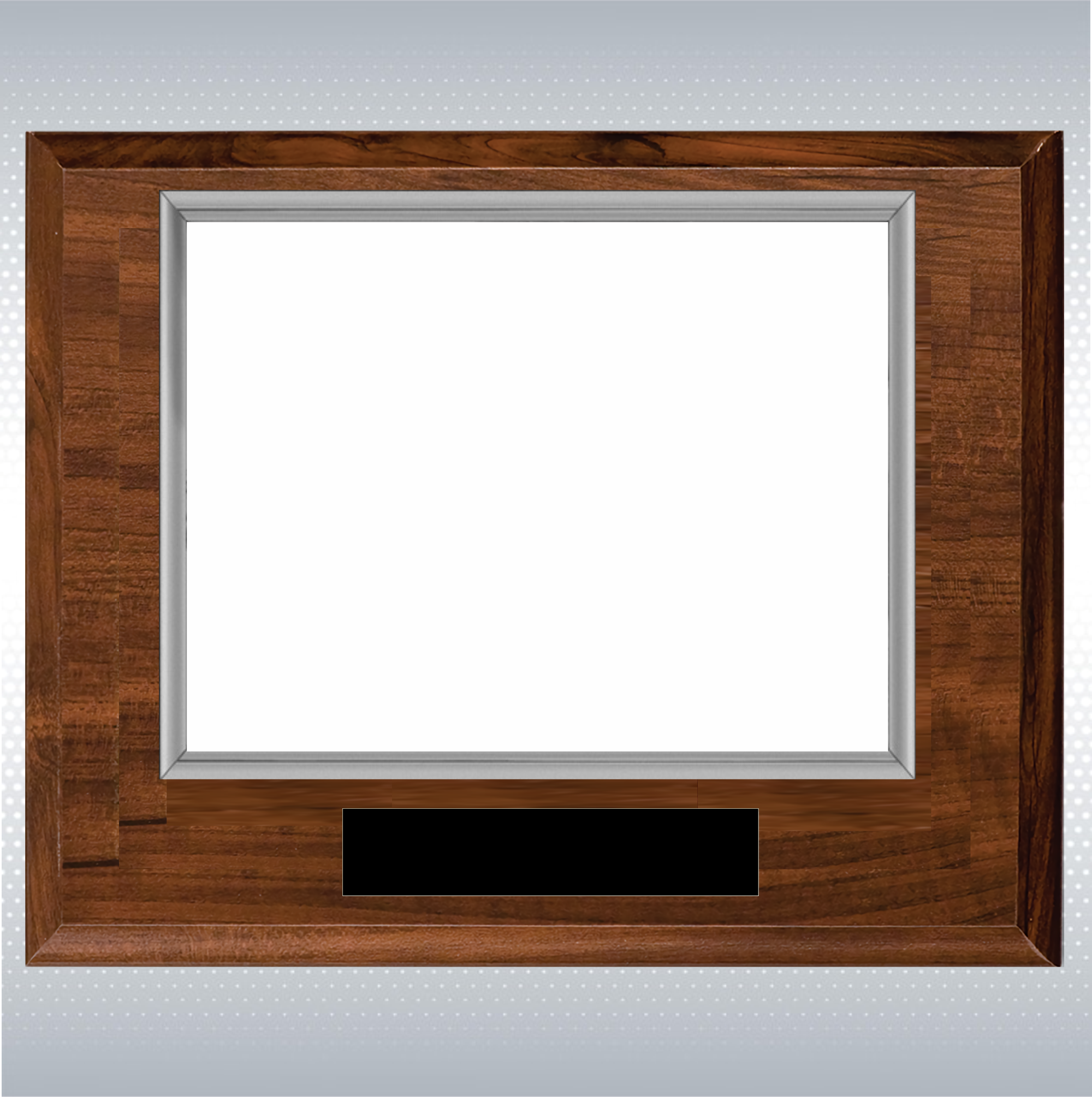 Cherry Finish Certificate Plaque 4