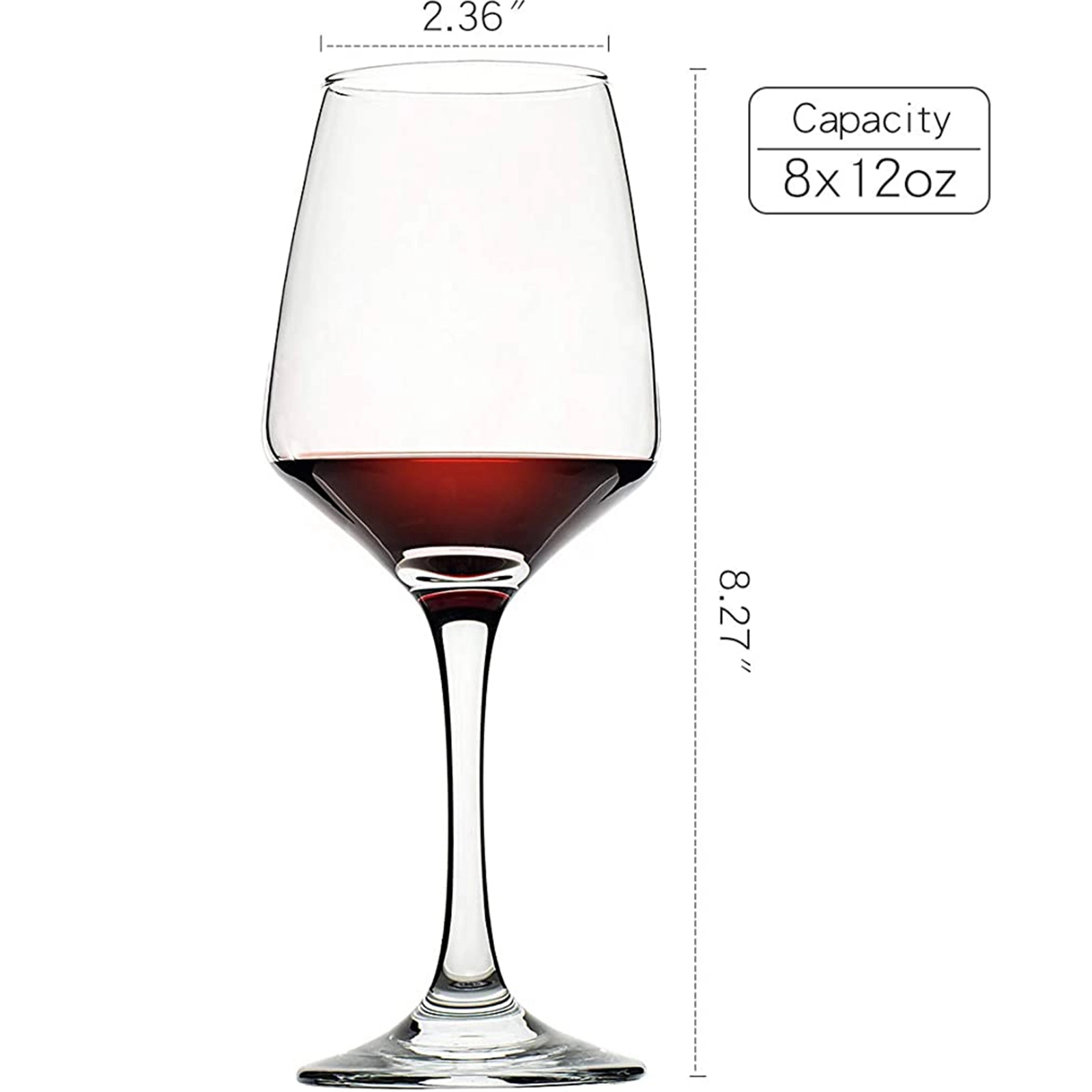 Wine Glasses 12Oz 2